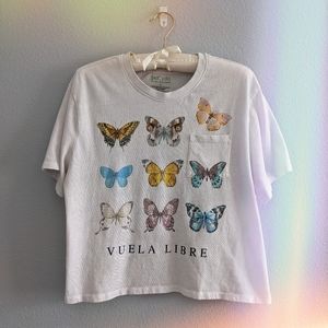 Butterfly Crop Top
